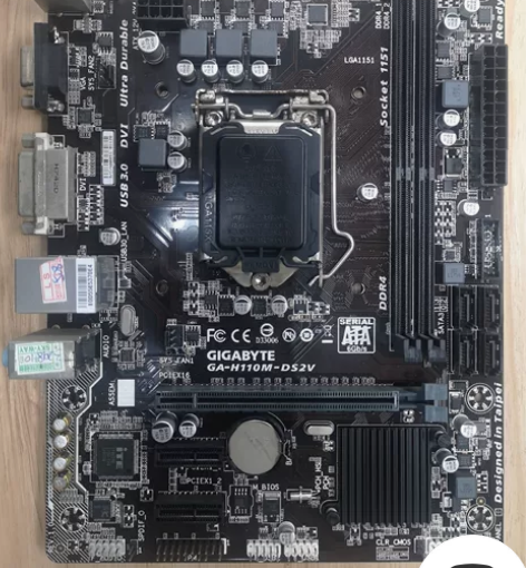 技嘉H110M一DS2V主板，能正常点亮运...