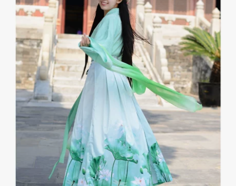 [如梦霓裳]汉服女装 对襟襦裙[采莲令(八...
