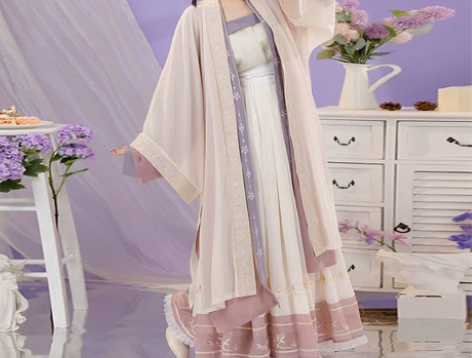 【狂欢价】清梳原创芳华宋制汉服女长褙子对襟...