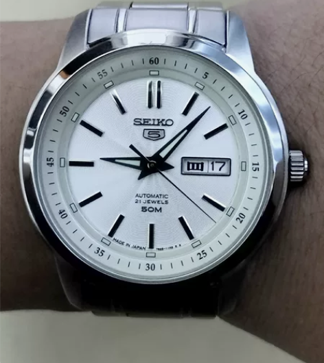 日本精工5号机械表SNKM83J1 95新...