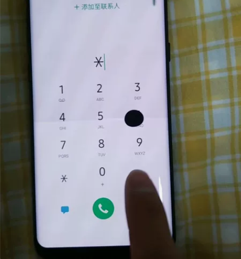 三星 s8+ 国行原装未修过   屏幕漏液...