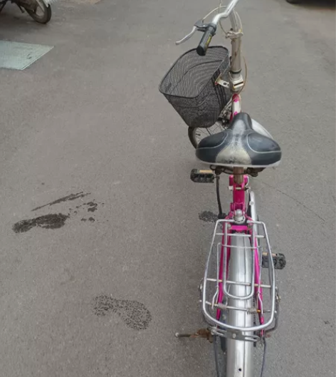 上海永久折叠20自行车骑不上了,便宜卖了1...