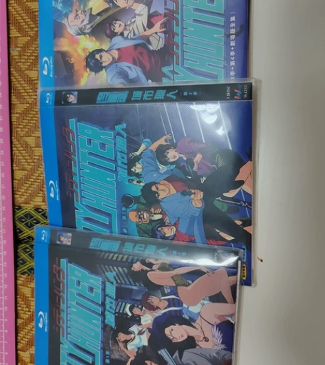 WHD 城市猎人 蓝光碟 1~4季+剧场版...