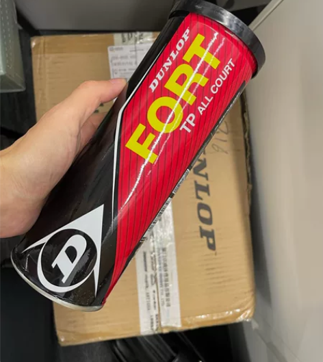 邓禄普网球fort铁罐,未开封 日期应该3...