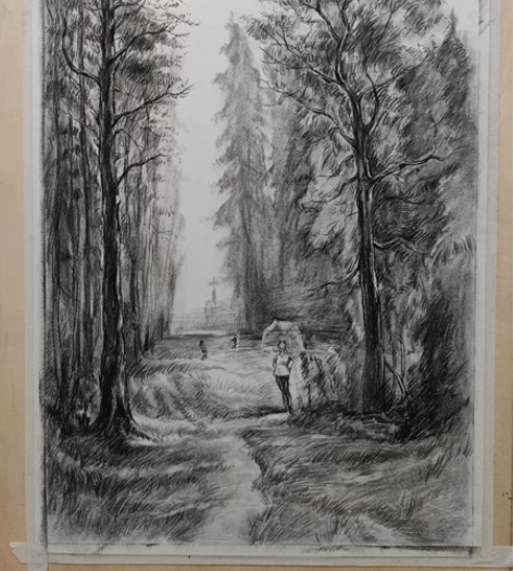 在线约稿,素描风景,素描静物,素描头像,速...
