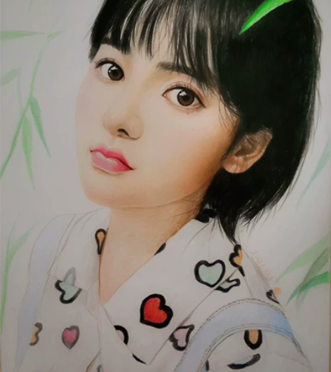 只做纯手绘。专业彩铅画像，素描画像，纯手绘...
