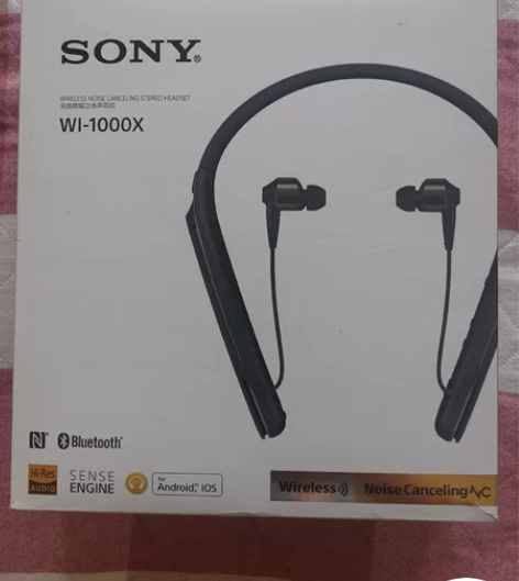 Sony索尼 WI-1000X,无线蓝牙+...
