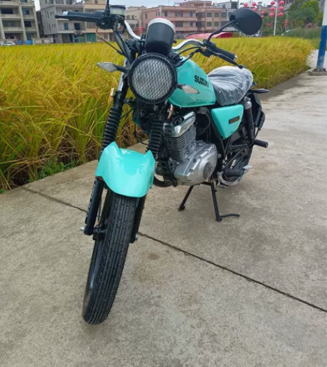 二手摩托车 进口铃木复古太子150 车况极...