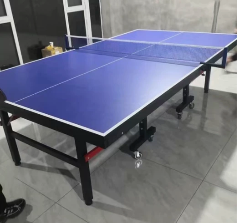 急出！双鱼乒乓球台可发顺丰家用室内可折叠乒...
