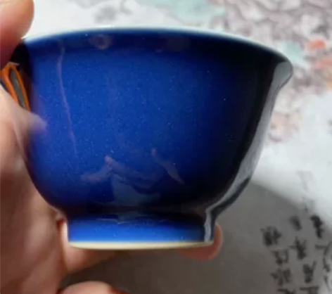 倚云煮泉！颜色釉仿古第一窑口！仿古蓝色釉！...