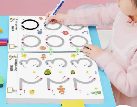 儿童控笔训练早教启蒙益智玩具幼儿宝宝3-6...