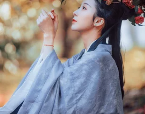 兰若庭 汉服 大袖衫 魏晋风 大袖 对襟 ...