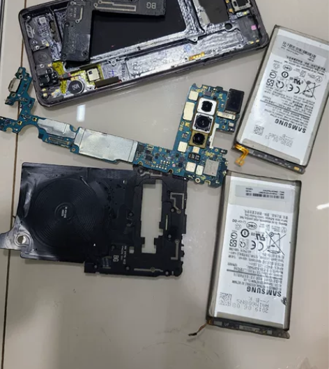 三星s10+内存8+128 处理这些垃圾,...