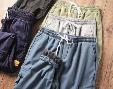 外贸剪标尾货！少量~秋冬男士加绒加厚抗风保...