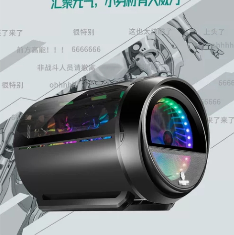 玩嘉元气弹RGB电脑机箱 自用 准备换机箱...
