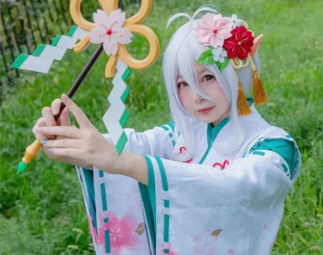 次元依 可可萝cos服衣服+假发 新春可可...