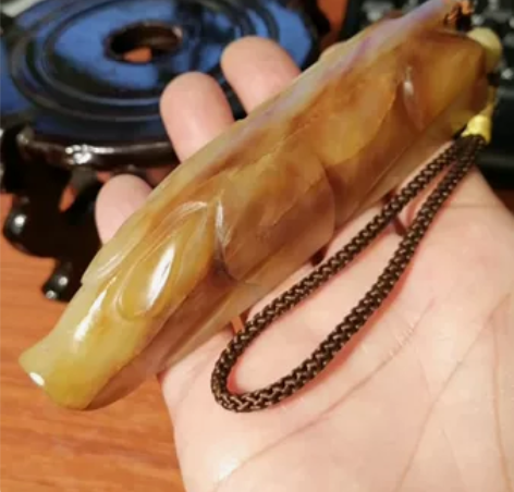 自玩老的玉猪,玉质杠杠滴,包浆纯现在断舍离...