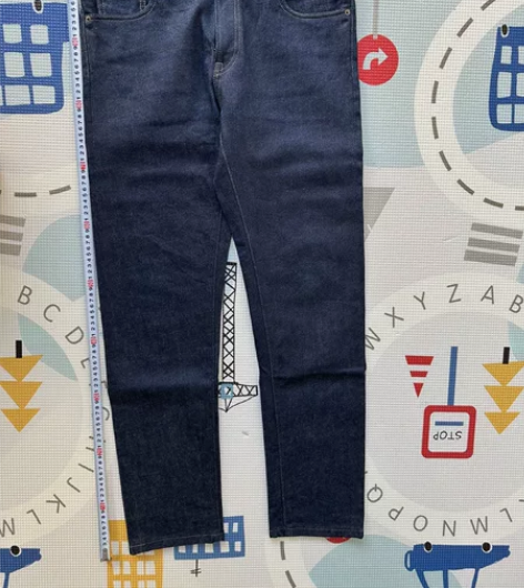 优衣库原色牛仔裤33码 裤子穿过一次,不合...