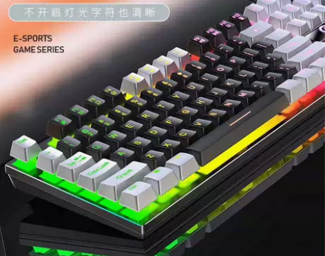 银雕 K500 键盘鼠标套装 静音有线电脑...