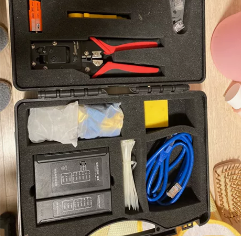 山泽网络工具套装工具包，网线钳，寻线仪，测...
