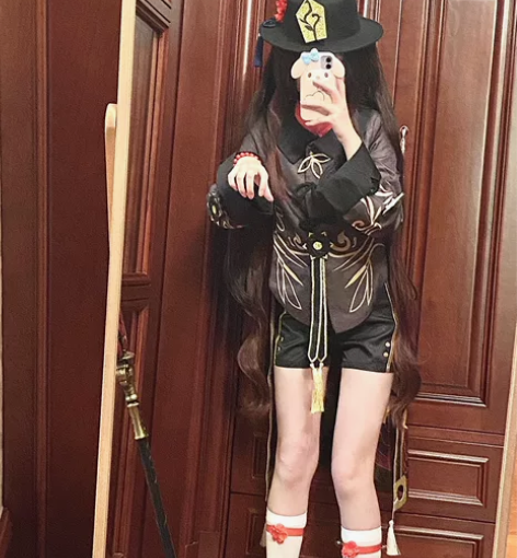 原神胡桃cos  s三町目 大全套 除鞋子...