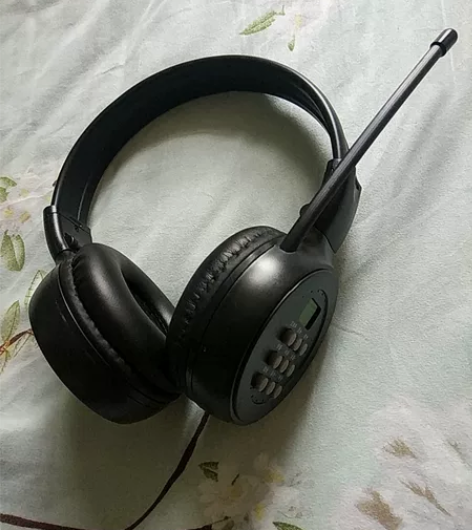 自用英语四六级专用耳机,fm调频考试无线收...