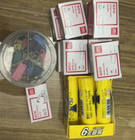 Deli/得力 胶棒 用了1个，还有5个 ...