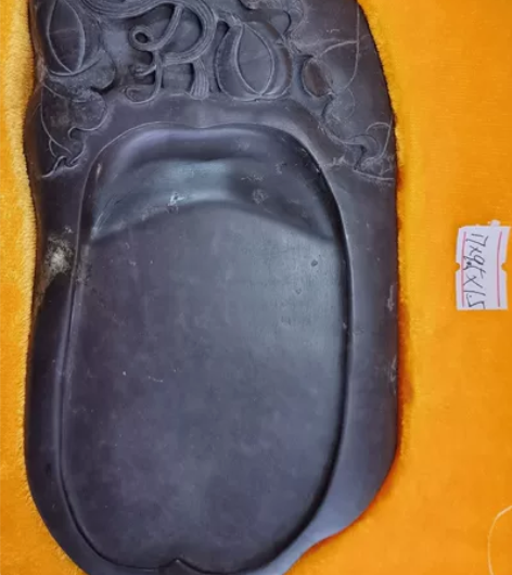 端砚上三坑之麻子坑小品，全新未使用，瓜果砚...