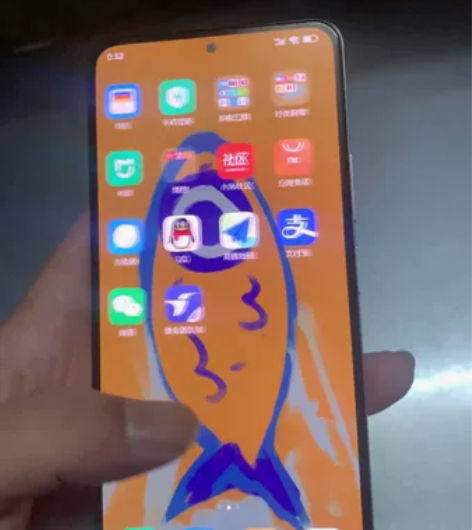 红米k40s 12加258g内存  在保 ...