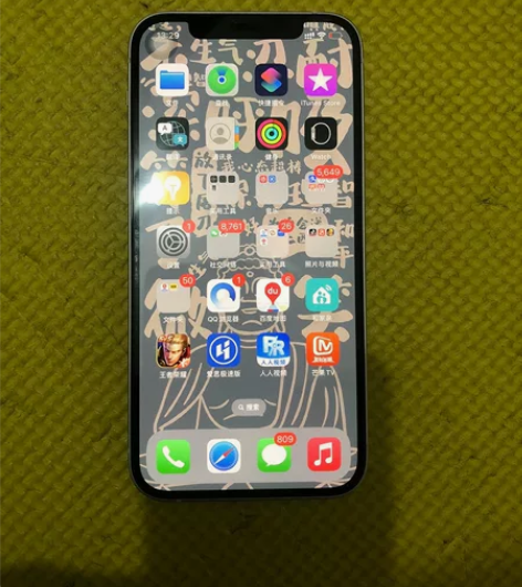 苹果12 白色 国行 128g 面容...