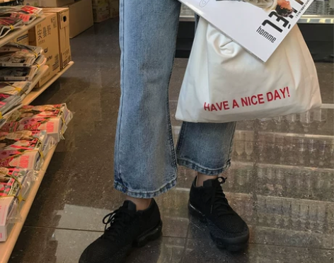 JOYOUS大喜庆长裤宽松显瘦高腰休闲女潮...