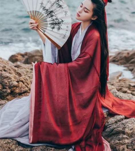 魏晋风汉服,拍照用过几次,九新,低价转…1...