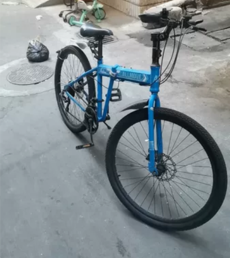 ALLMOVE山地自行车,可以折叠,26寸...