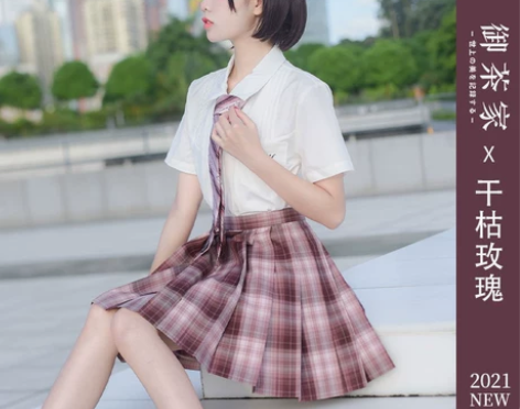 【御茶家】干枯玫瑰JK制服裙正版格裙原创百...