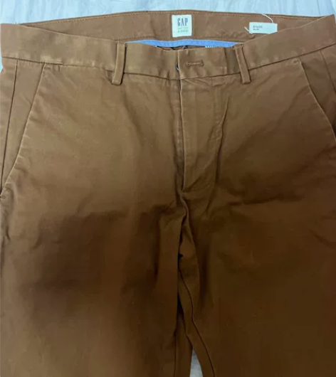GAP 男士休闲长裤，31x32SLIM ...