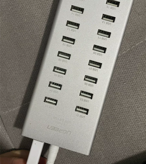 绿联usb集线器2.0，usb一拖16，扩...