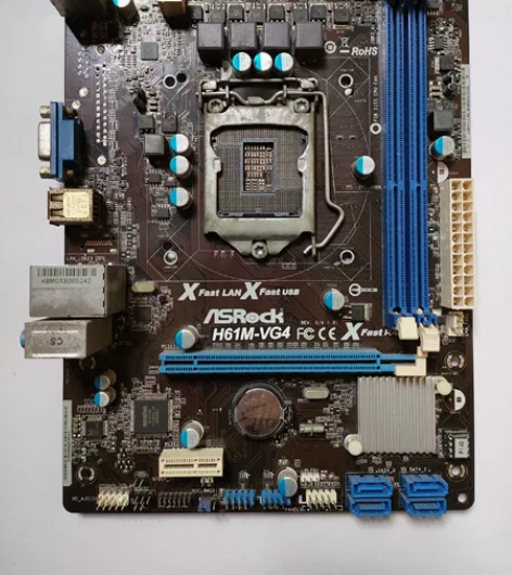 华擎ASROCK H61主板，H61M-V...