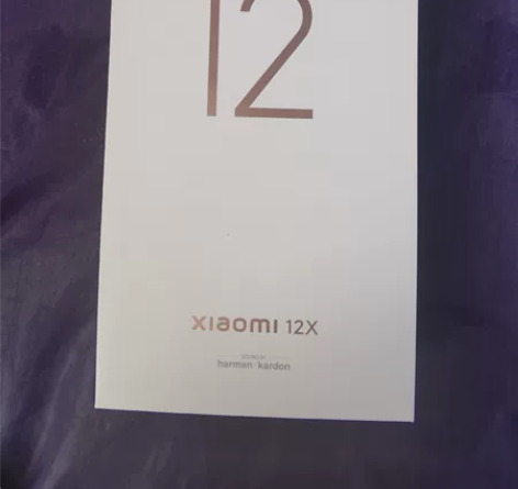 小米12x在保 8+128g 外观轻微掉漆...
