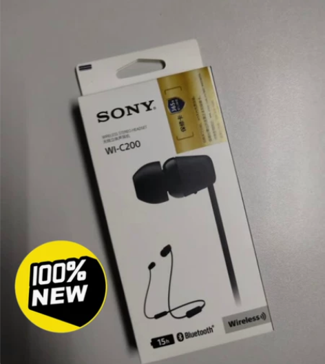 索尼（SONY) WI-C200 无线入耳...