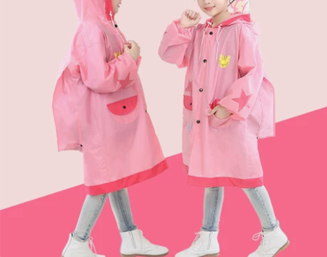 儿童雨衣小学生长款男童女童小孩幼儿园宝宝帽...