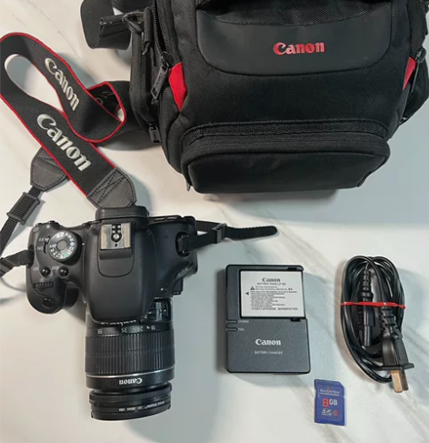 家庭自用佳能单反相机EOS600D,包含镜...