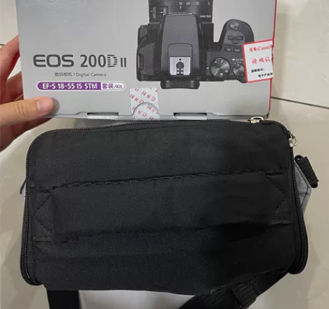 佳能单反相机200D二代（黑色）［非诚勿扰...