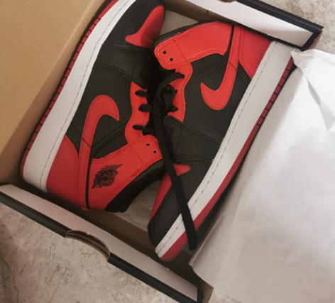 air Jordan 1 mid(gs)乔...