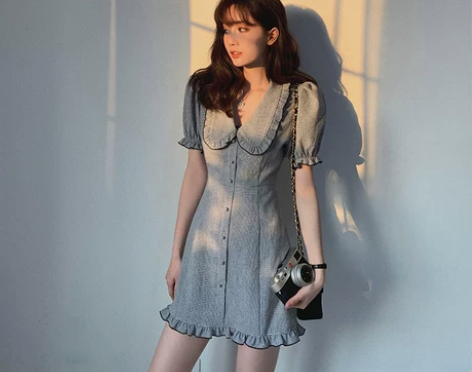 张大奕 Jennie生日裙 甜美小蛮腰 娃...