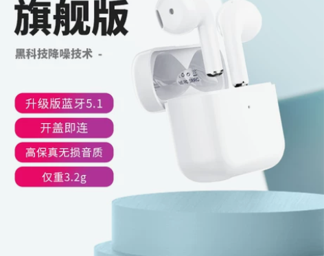 【活动价】兰士顿花漾豆蓝牙耳机真无线202...