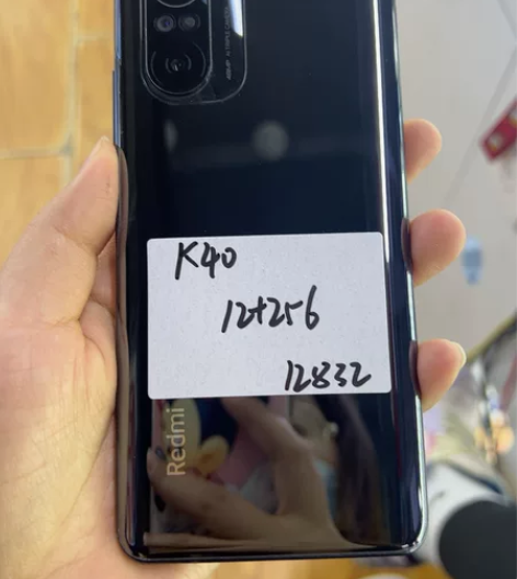 红米K40 黑色 12+256g 无拆无修...