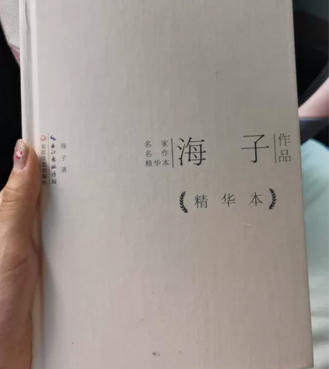 海子 书 32买的 有污渍 背面不平了 出...