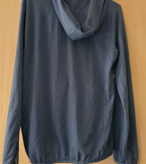 沃尔玛专柜男士深蓝色夏季防晒运动服 m码（...