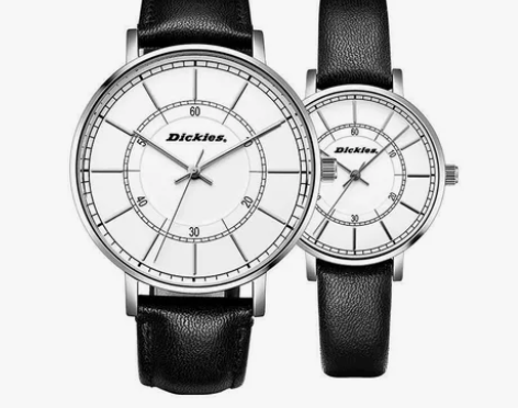 全新哒 Dickies运动手表男士黑白时尚...