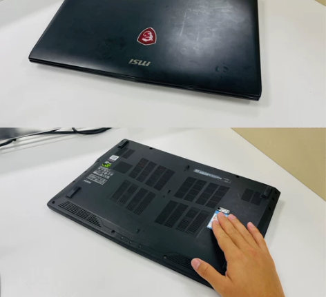 自用85新的微星GL62M游戏本 型号:G...